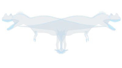 恐龙 Ceratosaurus 角鼻龙