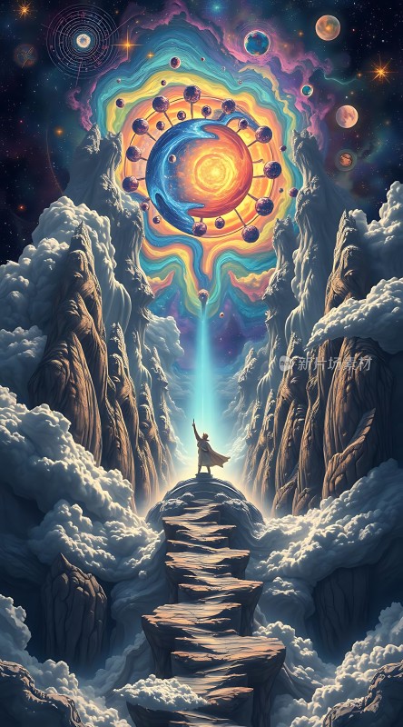 通往宇宙之门的阶梯