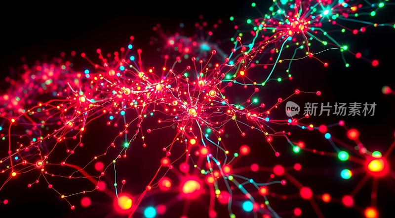 五彩斑斓神经元网络