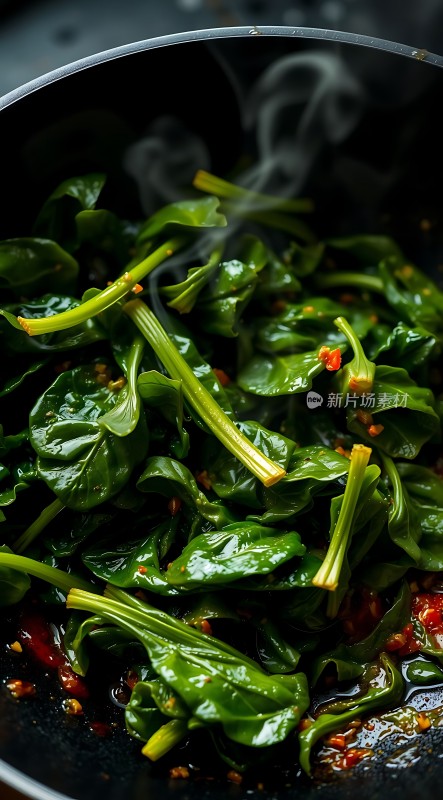 香辣菠菜