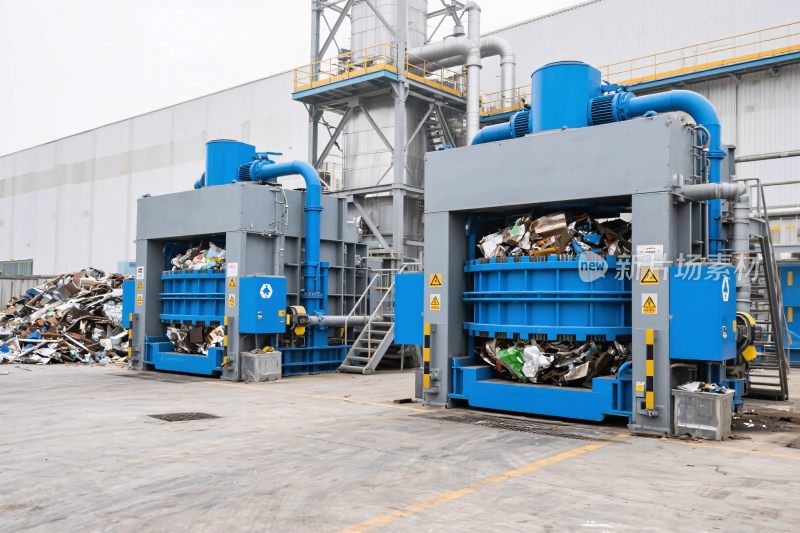 工业垃圾处理设备场景
