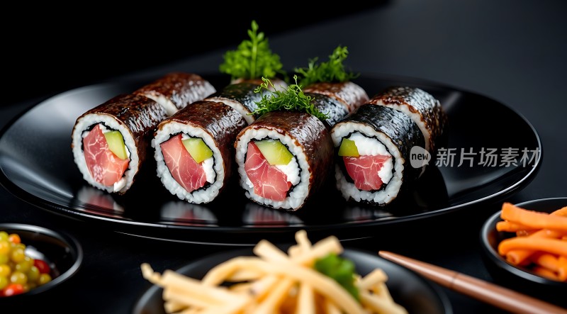 新片场素材 精致寿司大餐