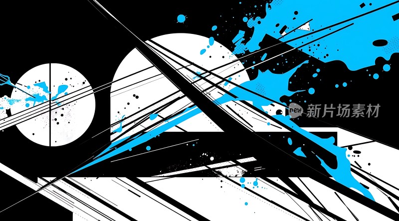 抽象艺术新片场素材
