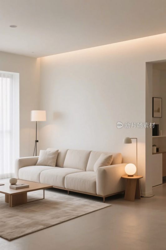 现代简约客厅布置