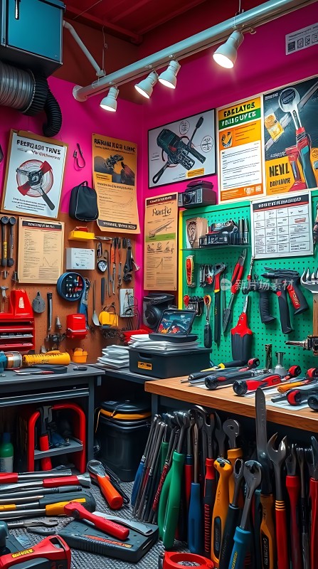 工具天堂红色与绿色的完美结合