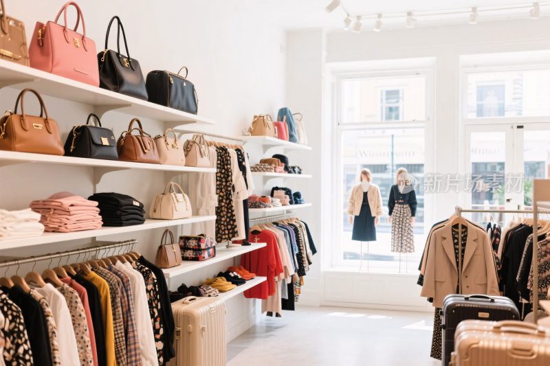 服装店陈列场景
