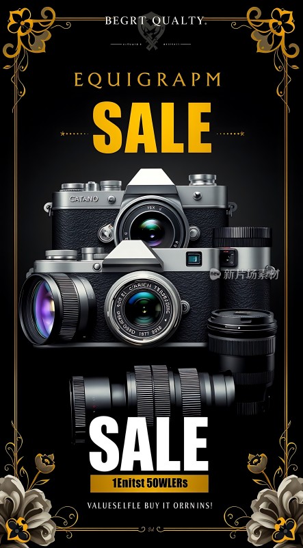 复古相机大促经典镜头等你来抢！