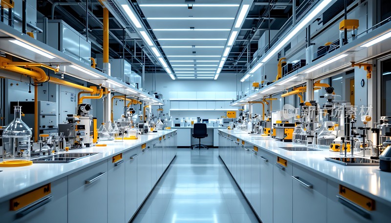 现代实验室设备齐全环境整洁