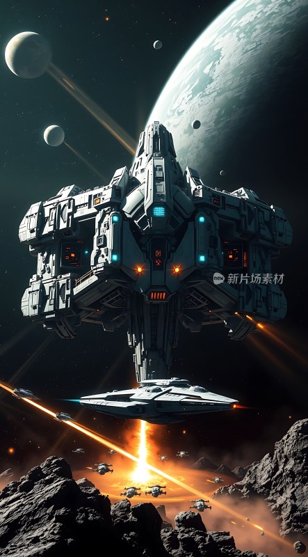 星际飞船与宇宙战舰