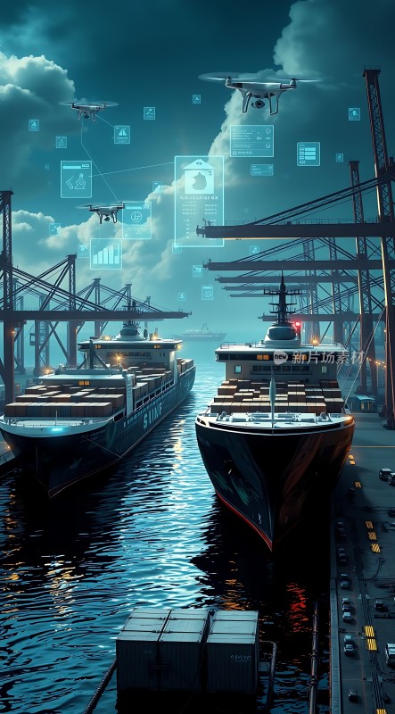 智能港口未来物流新篇章