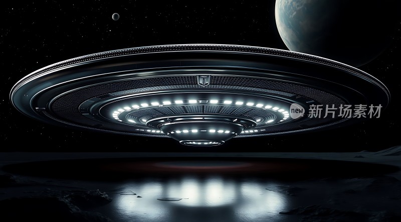 外星飞碟降临地球