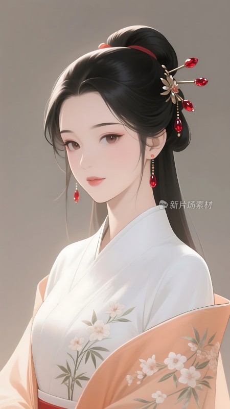 汉服佳人红妆如画