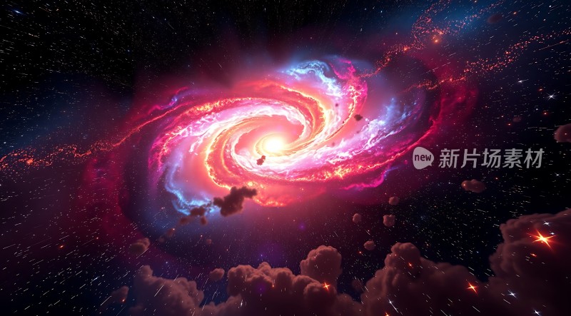 宇宙漩涡星际奇观