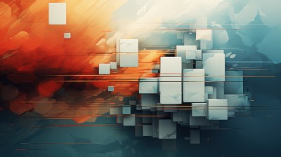 抽象几何方块碰撞 抽象几何方块碰撞