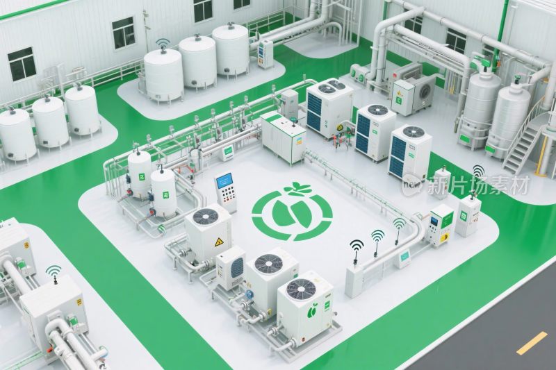 工业设施布局场景