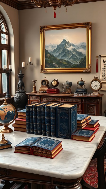 古董书房里的世界探索