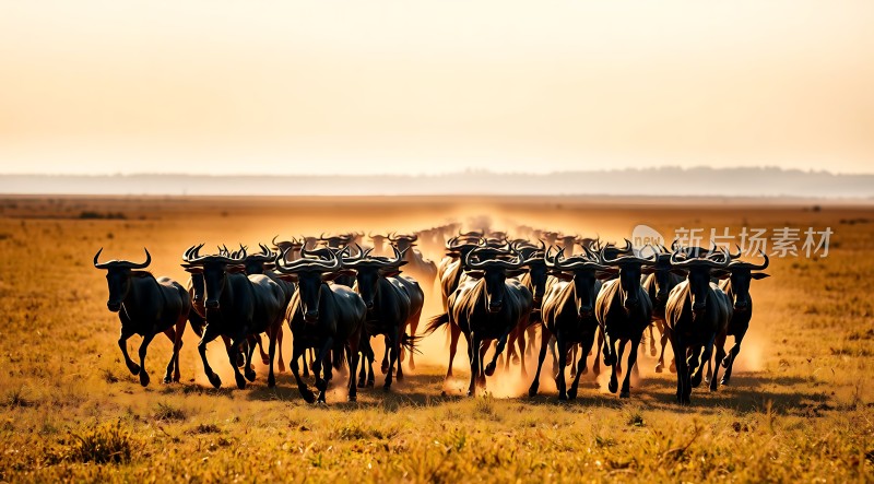 草原上的奔跑者