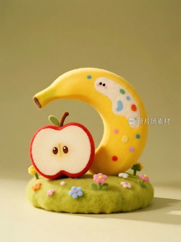 苹果与香蕉的温馨故事