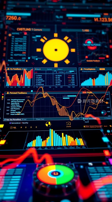 未来科技数据图表展示