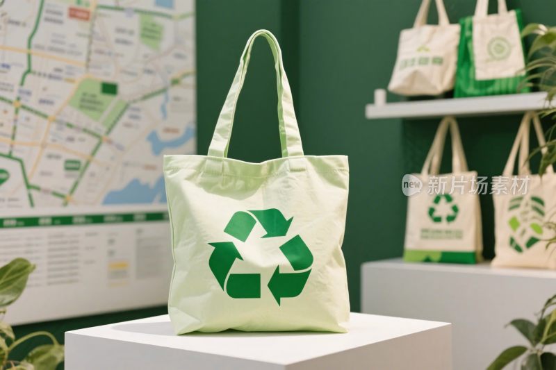环保主题手提袋展示