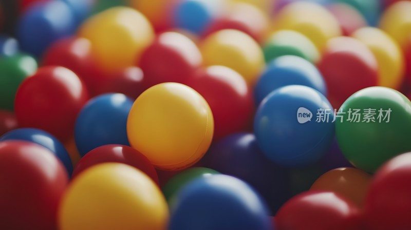 五彩缤纷的球体世界