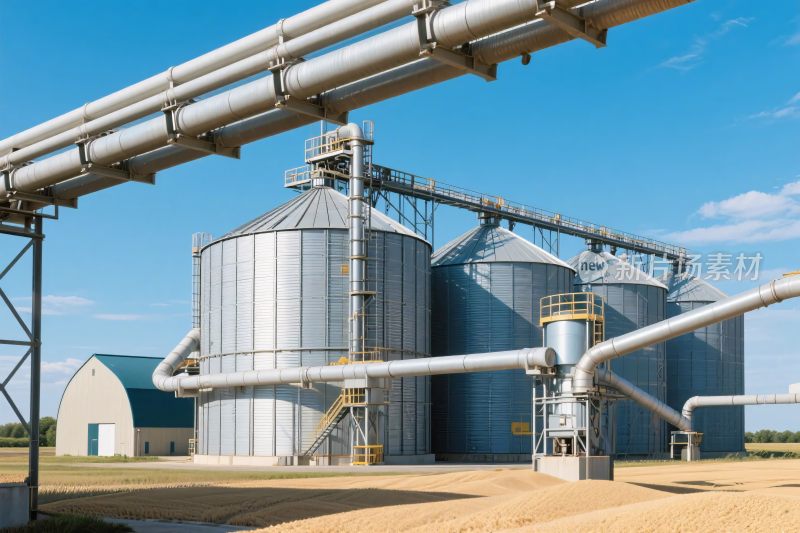 工业储粮设施场景