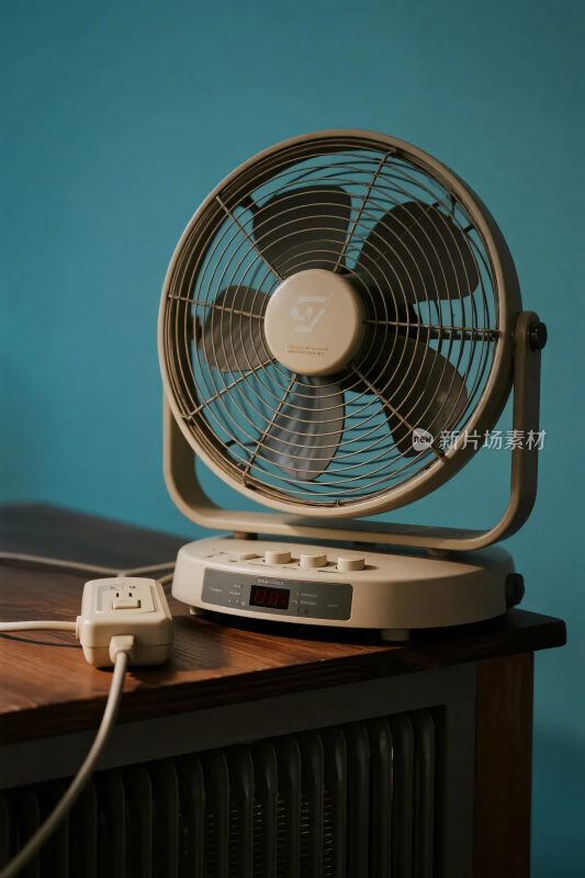 复古台式电风扇
