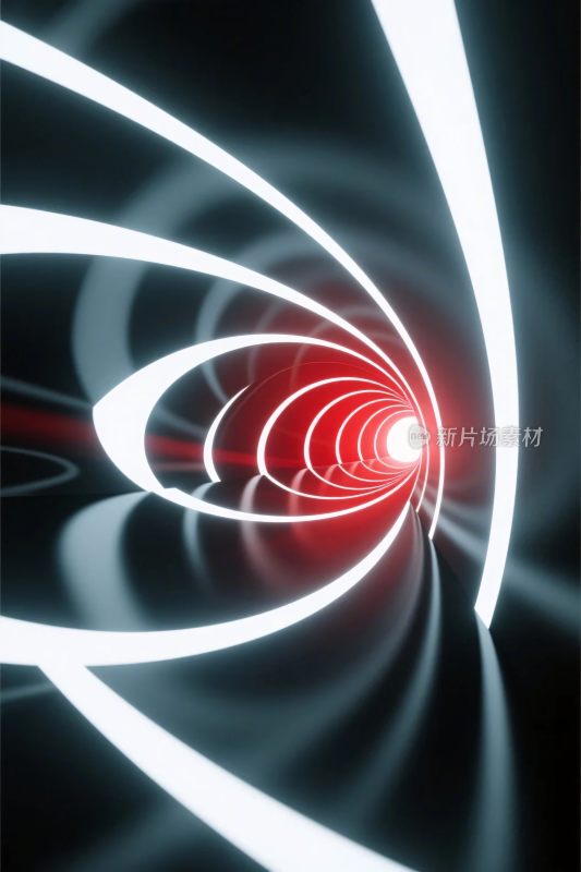 光效隧道科幻艺术