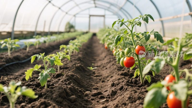 温室番茄种植场景