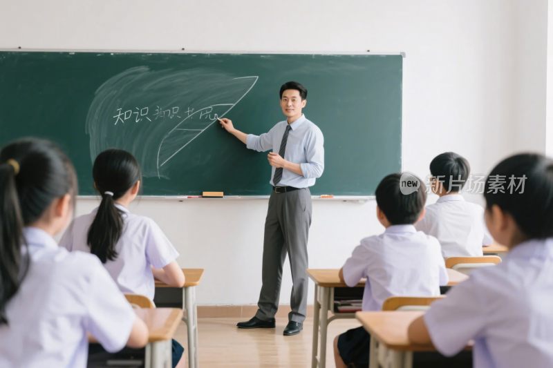 课堂教师授课场景