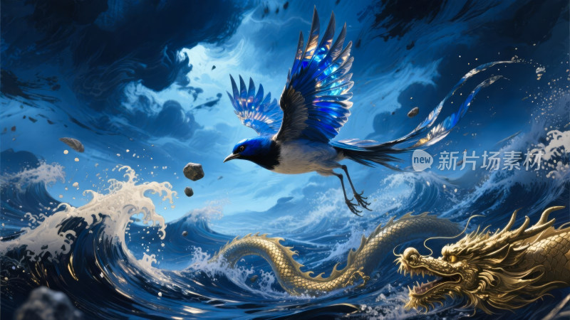 山海经神话故事精卫填海