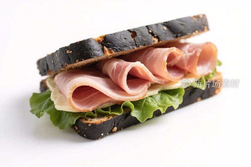 三明治火腿夹心面包