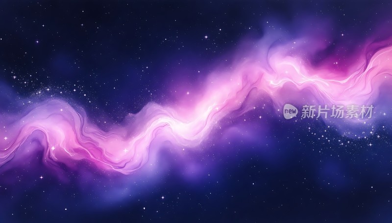 紫色星云幻彩