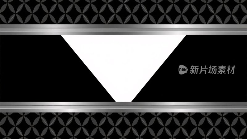 黑白几何图案背景图