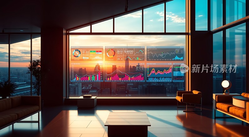 智能城市数据监控中心