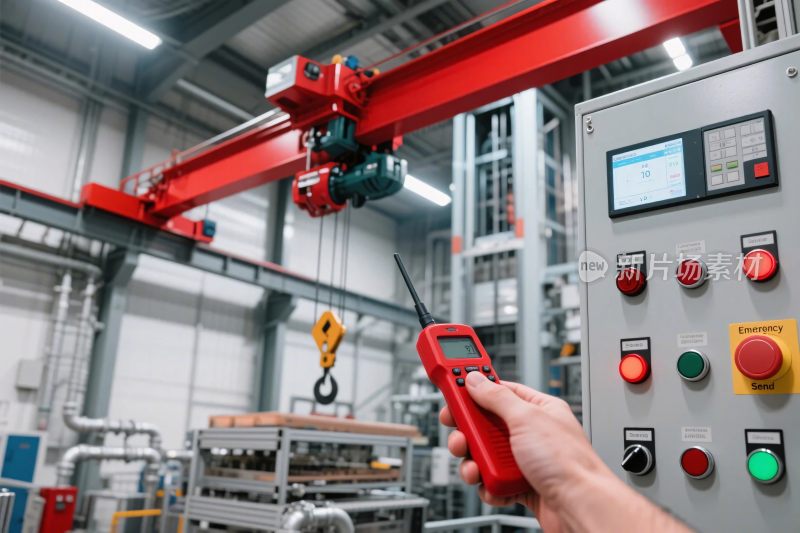 工业设备操作场景