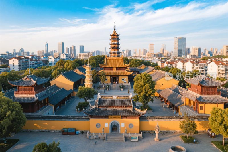 古塔古建与城市景观