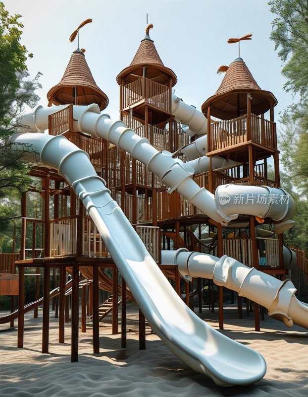 超长滑梯挑战乐园