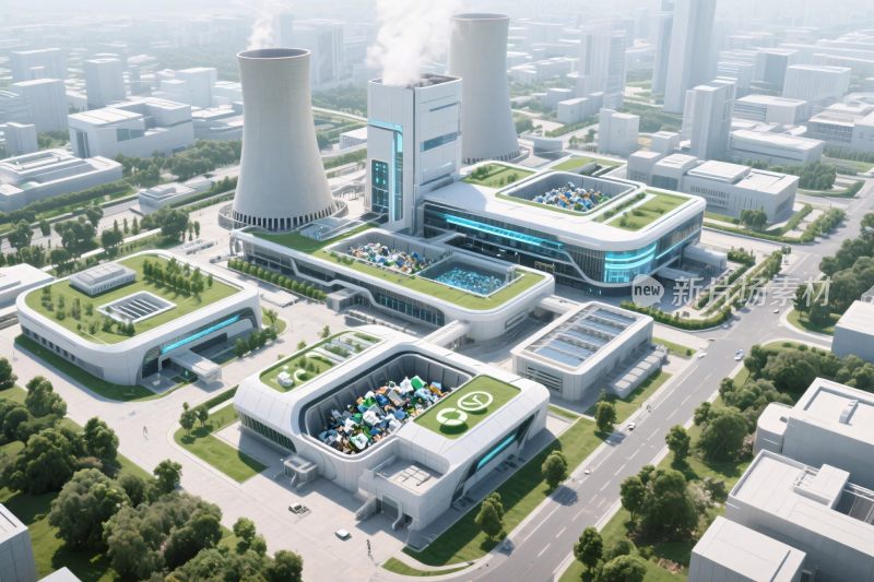 现代城市规划效果图