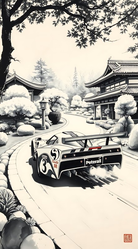 赛道飞驰赛车竞速