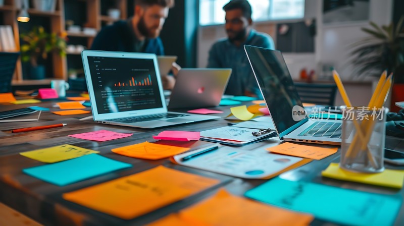 创意碰撞头脑风暴会议现场