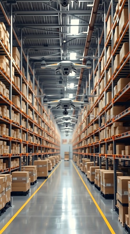 无人机仓库巡检智能物流新篇章
