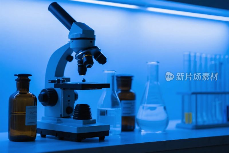 科学实验室仪器场景