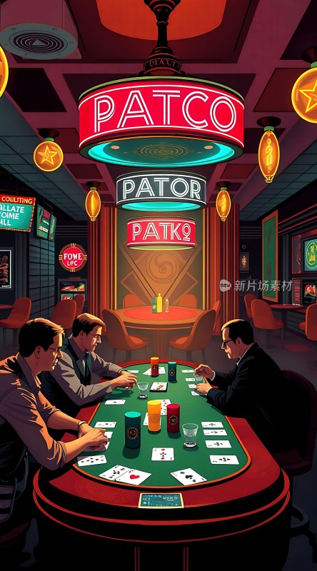 赌场风云牌桌上暗藏玄机