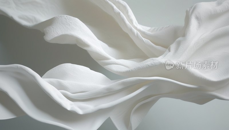 白绸飘动纹理