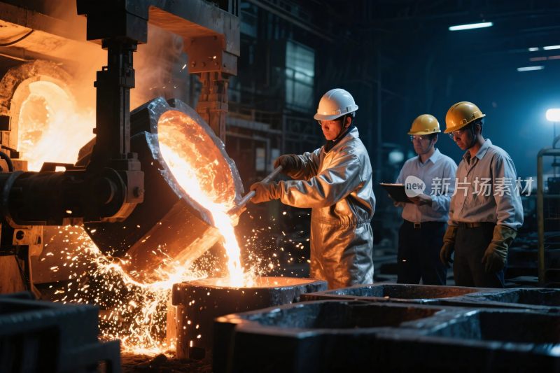工业冶金生产场景