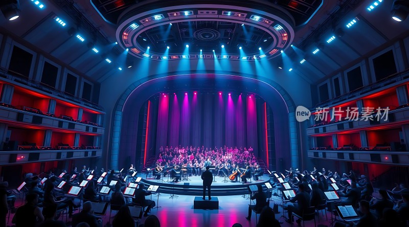 交响乐团音乐会现场