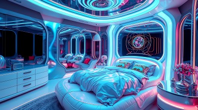 未来主义卧室设计 未来主义卧室设计