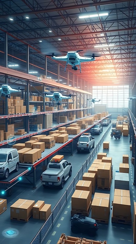 智能仓库物流系统高效运作