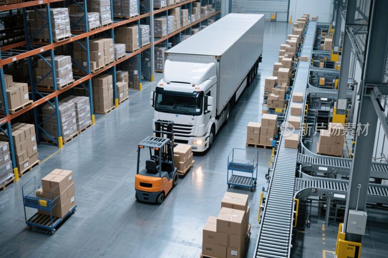 仓库物流运输场景